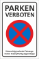 Preview: Parkplatzschild Halten verboten